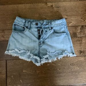 jean shorts